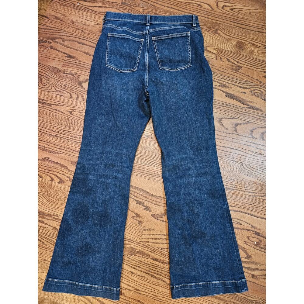 SPANXsculpt ReDefine High Rise Flare Jeans 16 Tummy Control Sculpting Denim nwot - Picture 5 of 7